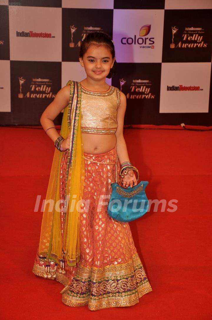 Ruhanika Dhawan at the Indian Telly Awards