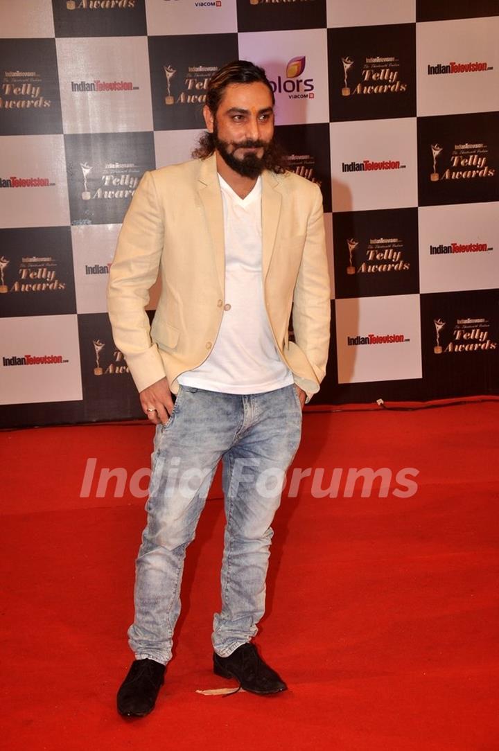 Praneet Bhatt at the Indian Telly Awards