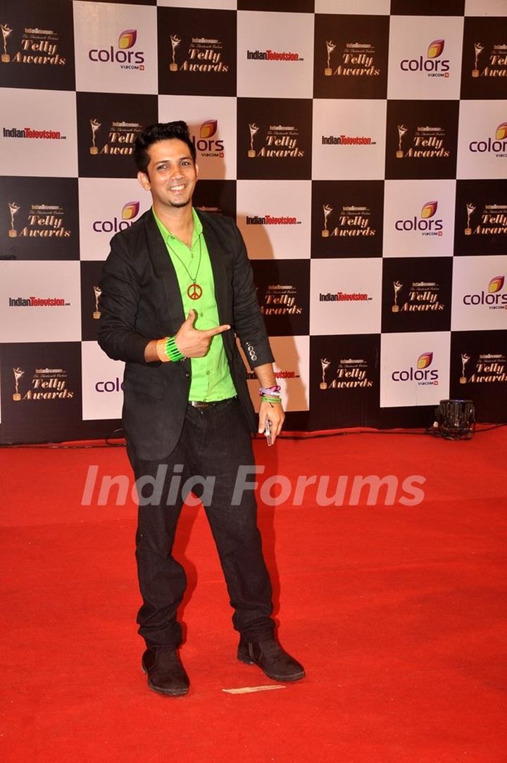 Mudassar Khan at the Indian Telly Awards