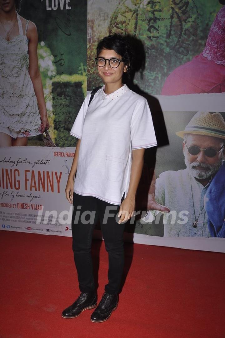 Kiran Rao was at the Finding Fanny's Screening