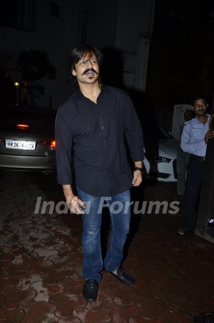 Vivek Oberoi at Shilpa Shetty's Bash