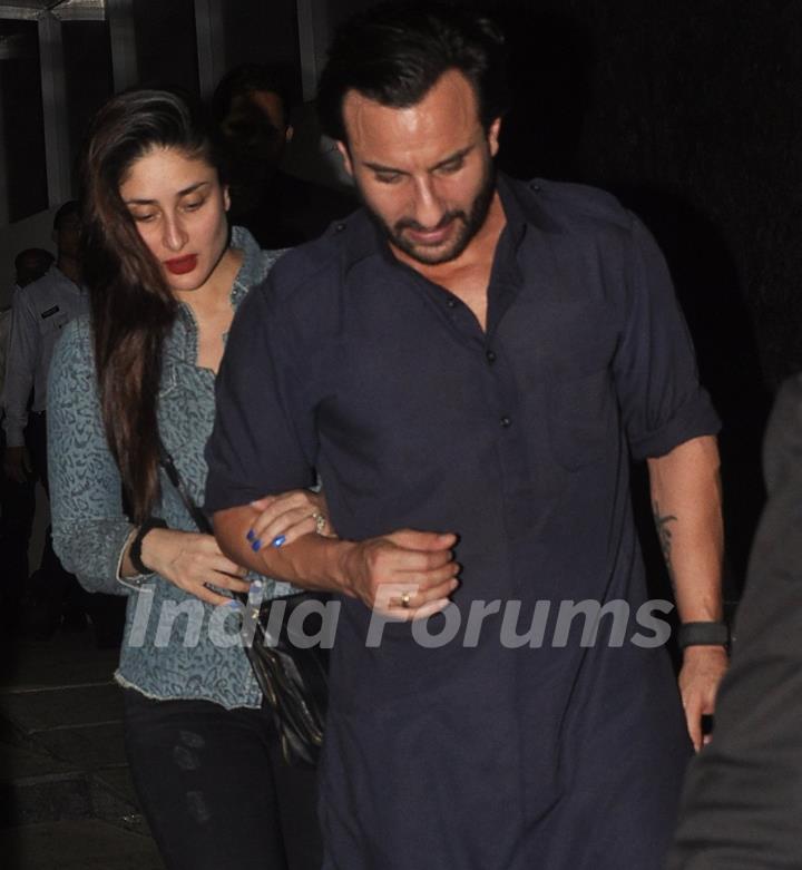 Saif Ali Khan & Kareena Kapoor