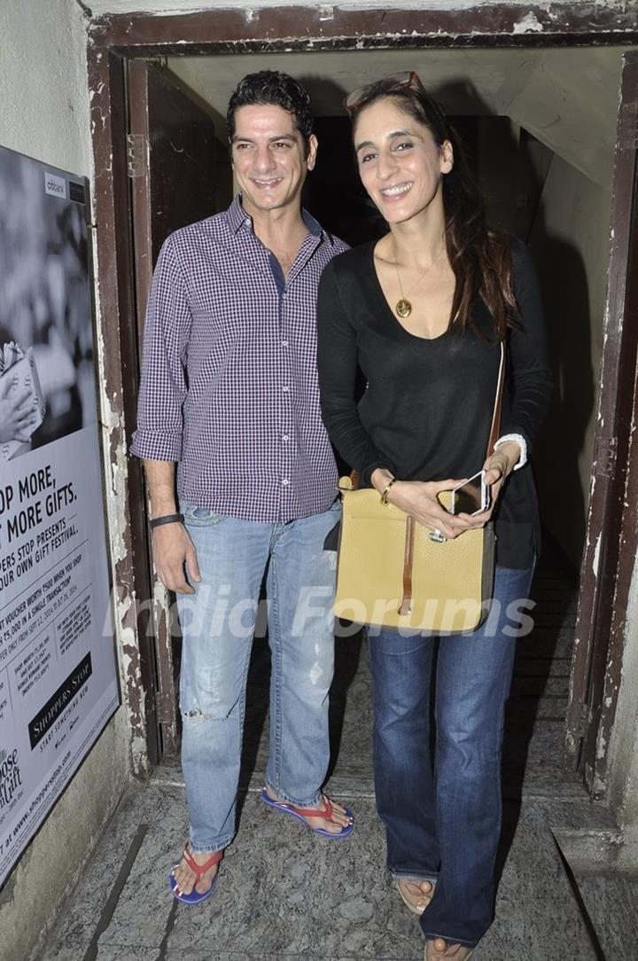Farah Khan Ali was snapped with DJ Aqeel at PVR