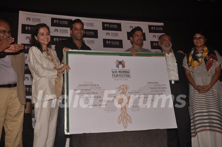 Launch of 16th Mumbai Film Festival