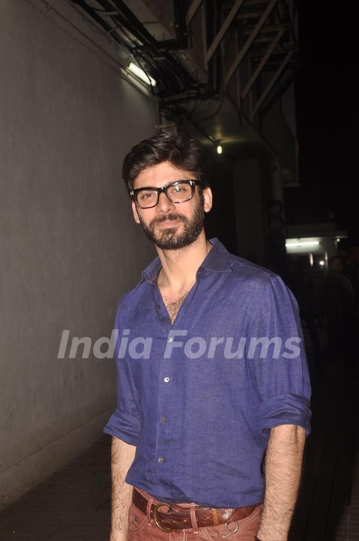 Fawad Khan poses for the media at PVR