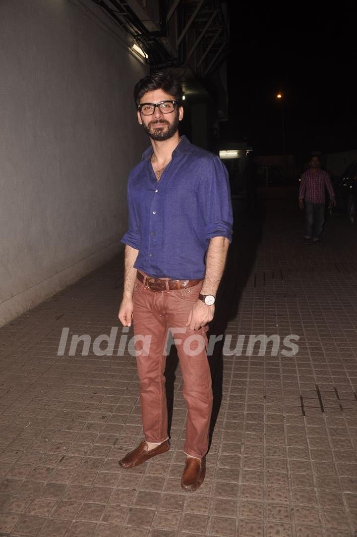 Fawad Khan poses for the media at PVR