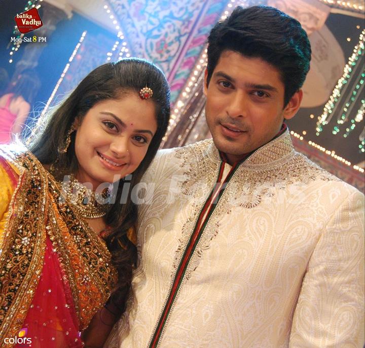 Siddharth Shukla and Toral Rasputra in colors Eid Party