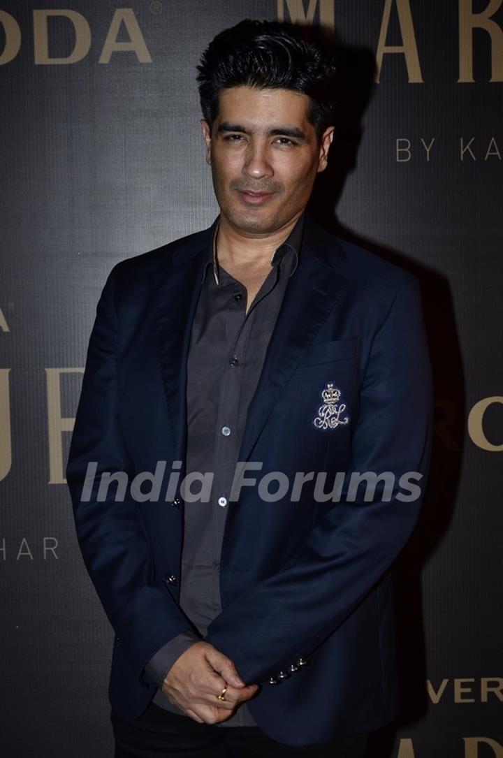Manish Malhotra poses for the media at the Launch of Vero Moda MARQUEE Collection