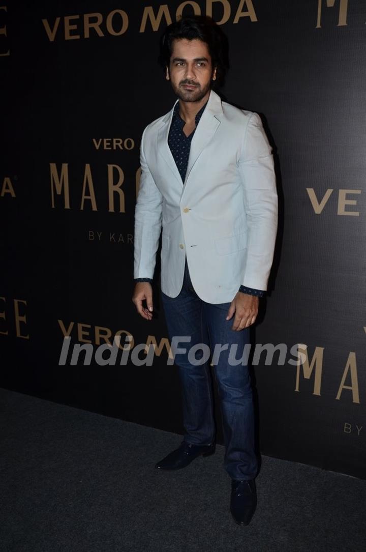 Arjan Bajwa poses for the media at the Launch of Vero Moda MARQUEE Collection