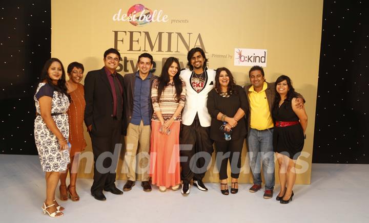 Core Team of Femina at Femina Style Diva 2014 Curtain Raiser