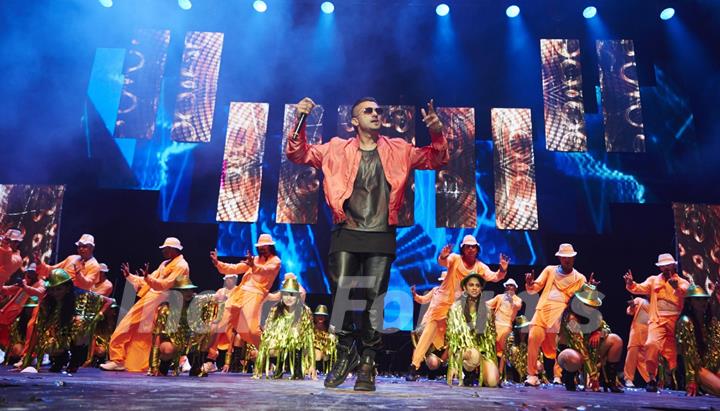 Honey Singh performs at Slam The Tour