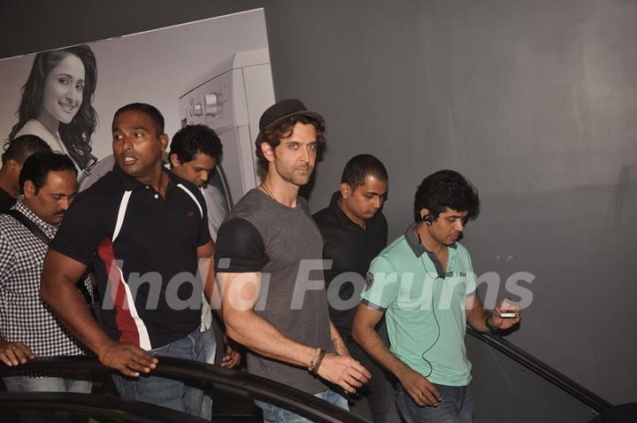 Hrithik Roshan snapped at the Promotion of Bang Bang