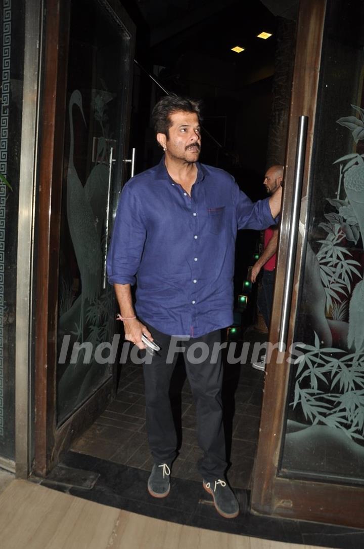 Anil Kapoor snapped at the Completion Bash of Dil Dhadakne Do