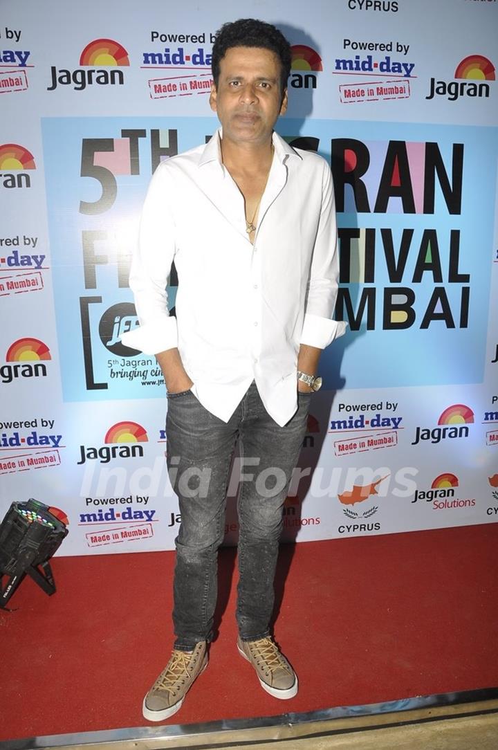 Manoj Bajpai was at the 5th Jagran Film Festival