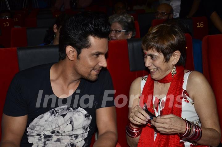 Randeep Hooda in a chat with Deepa Sahi at the Music Launch of Rang Rasiya