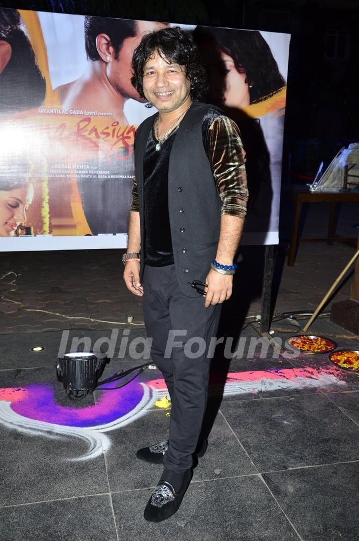 Kailash Kher was at the Music Launch of Rang Rasiya