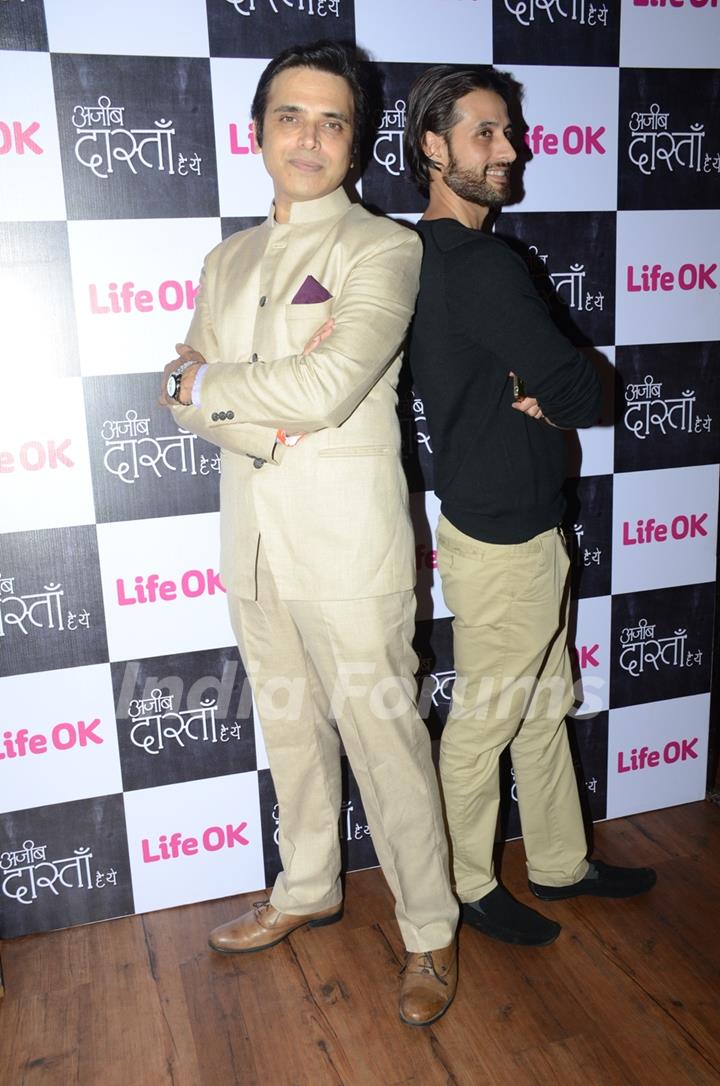 Harsh Chhaya and Apurva Agnihotri at the Press Conference of Ajeeb Dastaan Hai Ye