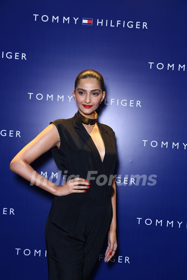 Sonam Kapoor at Mr.Tommy Hilfiger Hosts Exclusive Press Event