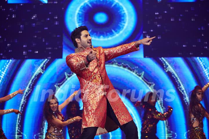 Abhishek Bachchan performs at the Slam Tour in Sears Center Arena, Chicago