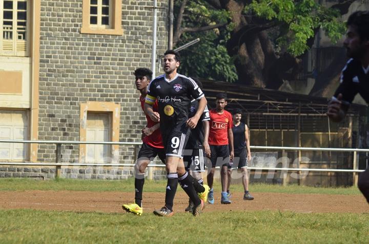 Dino Morea plays at the Celebrity Football Match