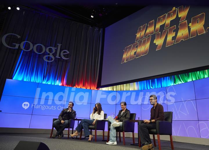 Happy New Year - 1st Indian Film at the Google and Twitter Headquarters