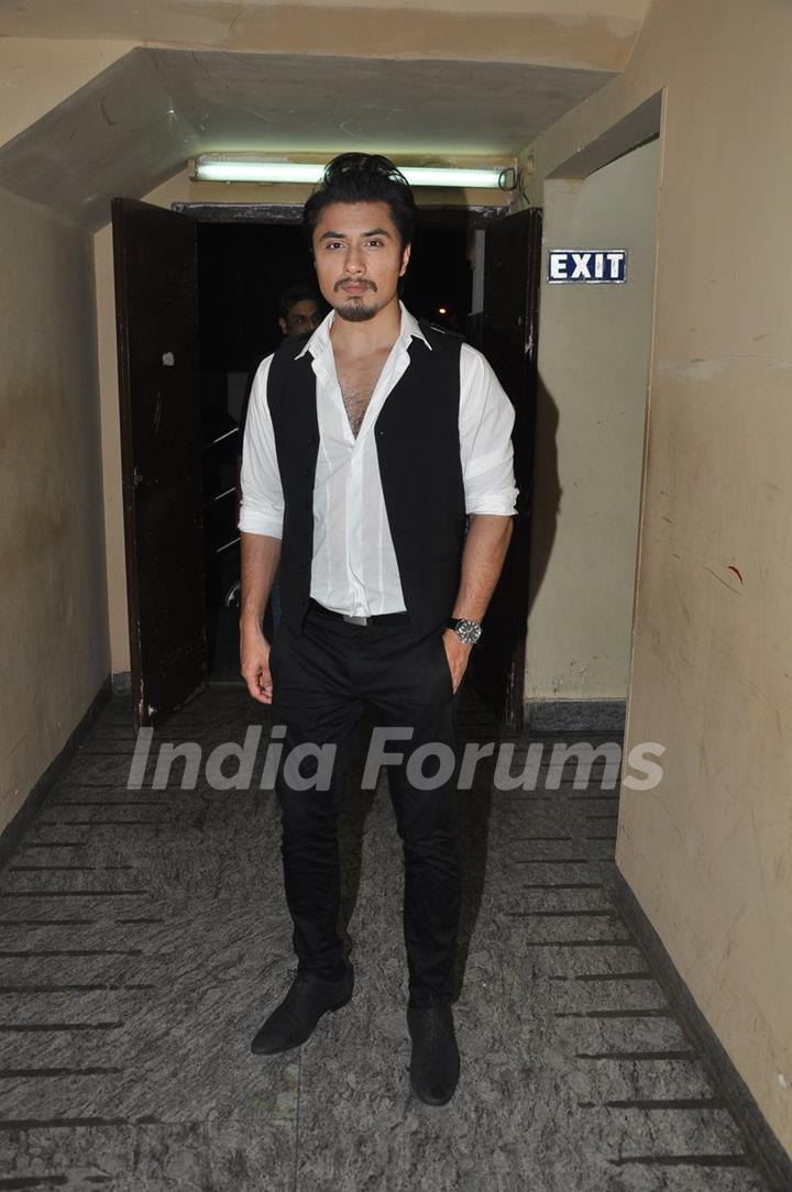 Ali Zafar was at the Bang Bang special screening hosted by Hrithik Roshan