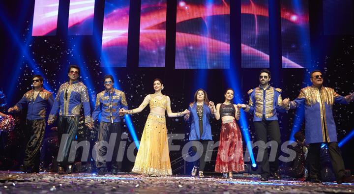 Cast of Happy New Year perform at the Slam Tour in Vancouver and San Jose