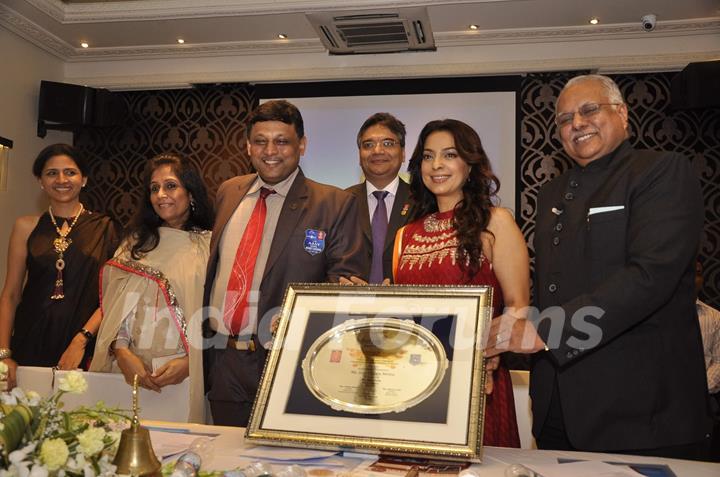 Juhi Chawla receives the Vocational Excellence Award