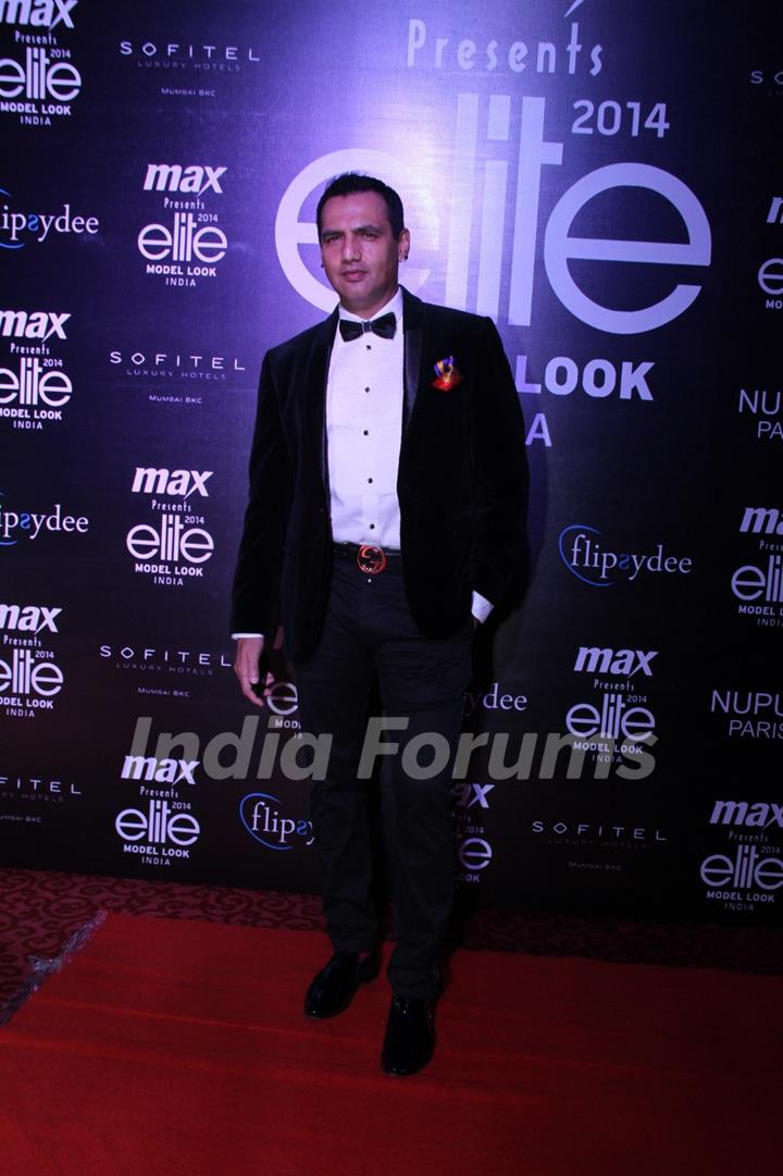 Marc Robinson poses for the media at the Grand Finale of MAX Elite Model Look 2014