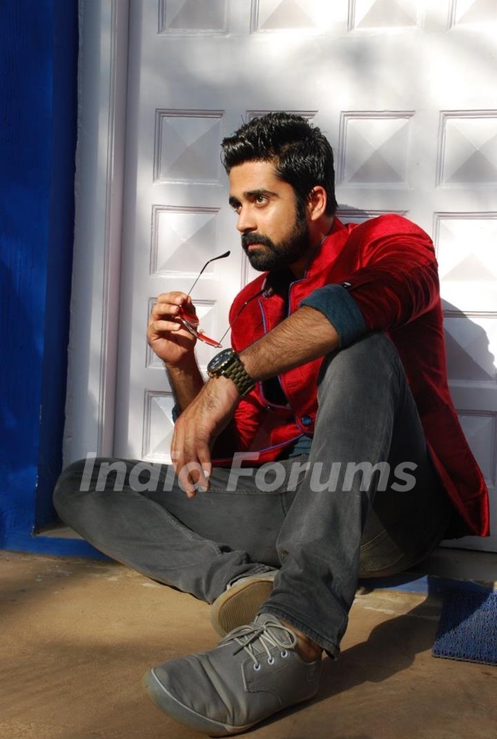 Avinash Sachdev poses at the Shoot for the New Season of Box Cricket League