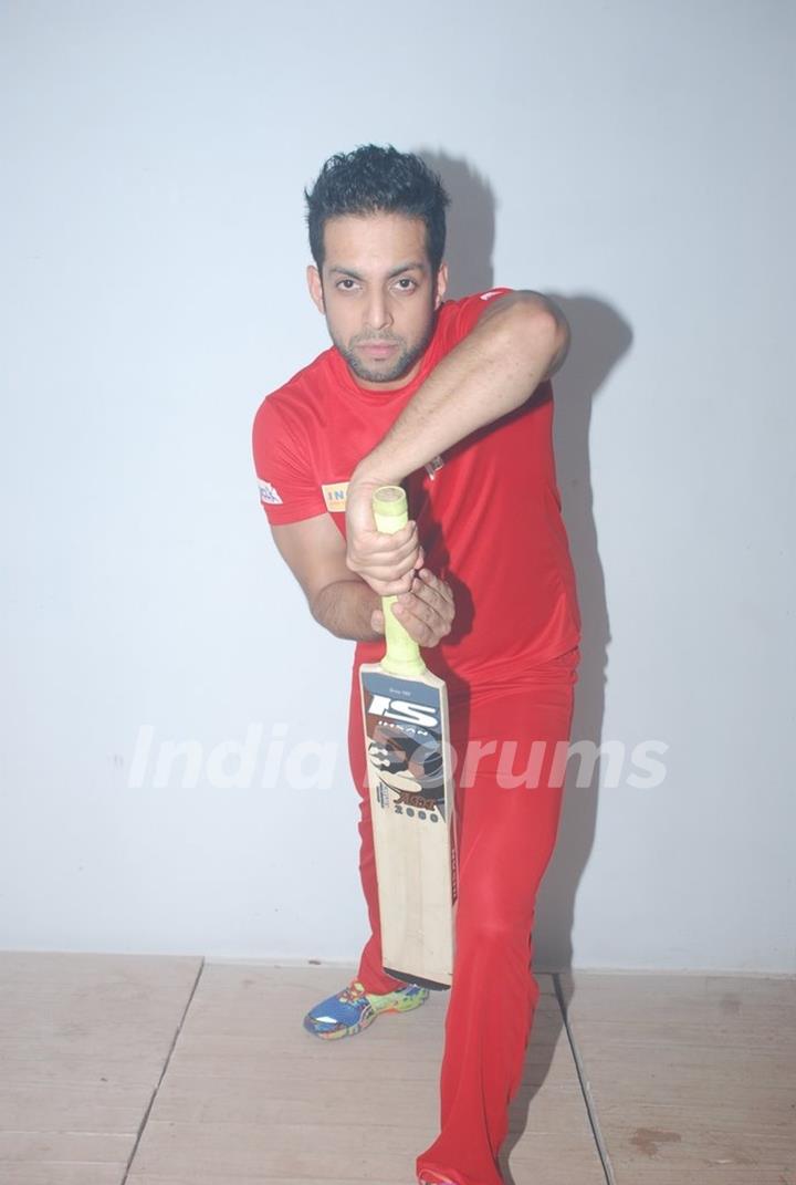 Salil Acharya poses at the Shoot for the New Season of Box Cricket League