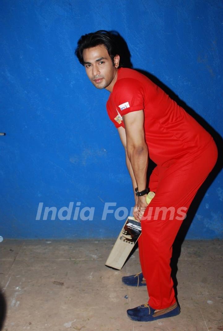 Naman Shaw poses for the Shoot for the New Season of Box Cricket League