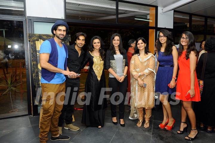 Mohit Sehgal, Sanaya Irani, Ridhi Dogra and Akshay Dogra