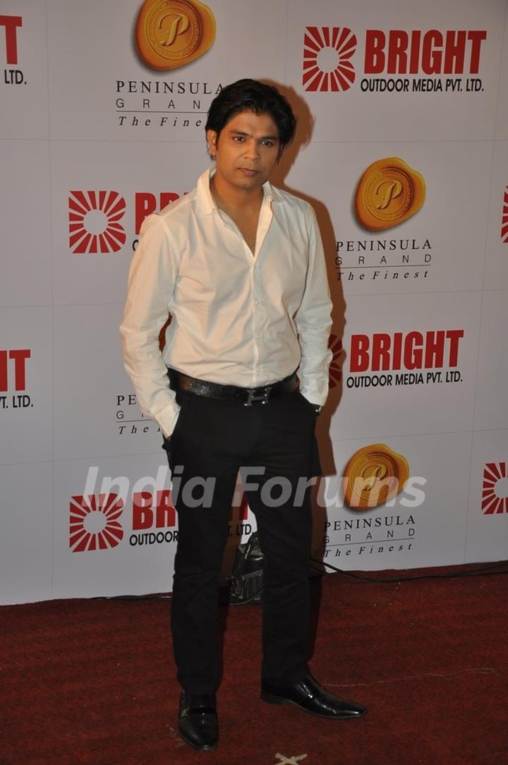 Ankit Tiwari was at the Bright Outdoor Advertising Party