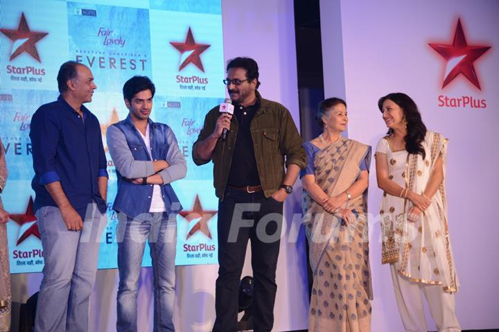 Milind Gunaji talks about the show at the Launch of Everest