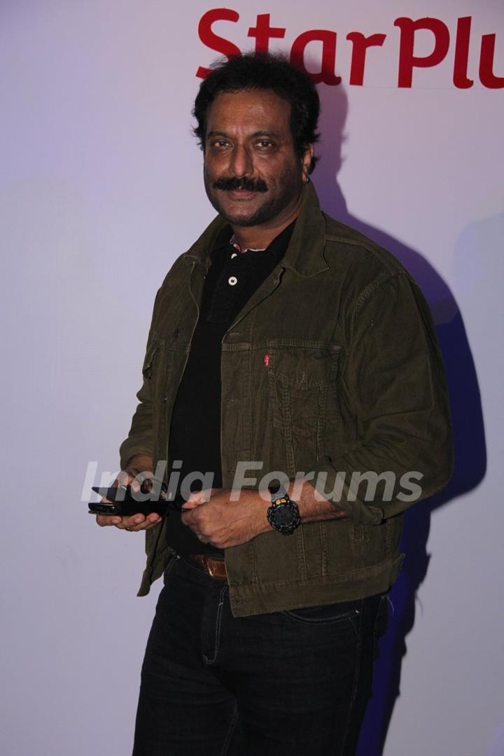 Milind Gunaji poses for the media at the Launch of Everest