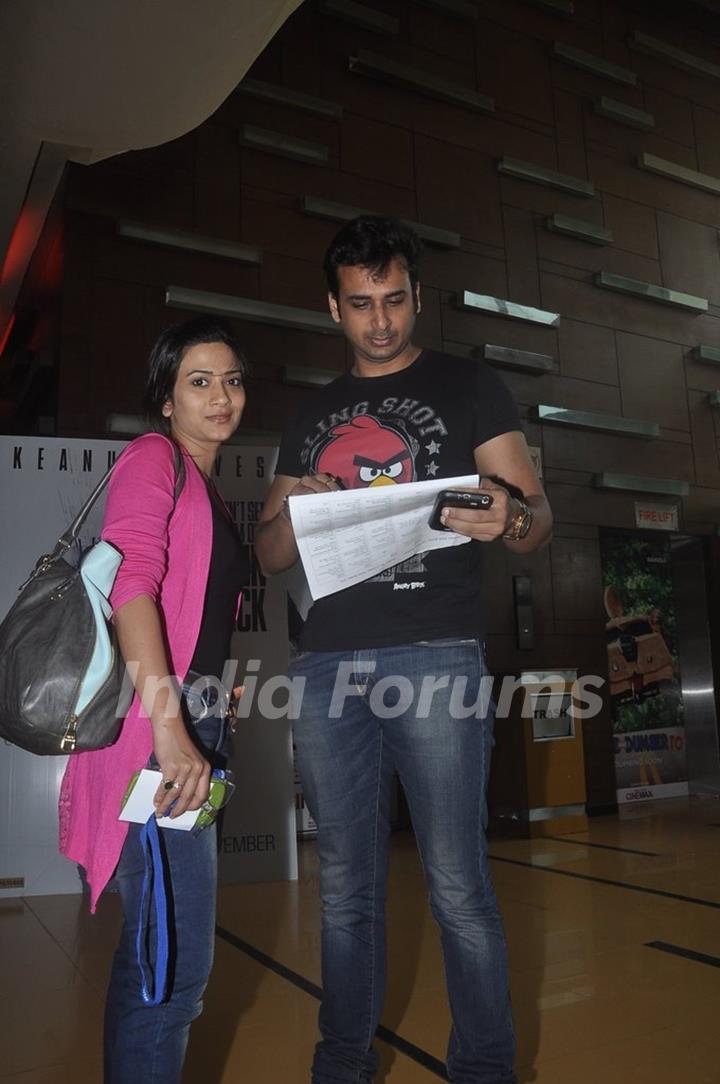 Aditi Sharma poses for the media at the 16th MAMI Film Festival Day 3