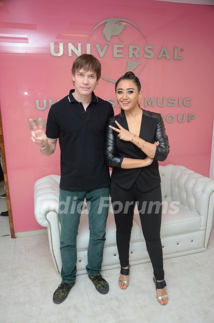 Luke Kenny at Thai Singer Ann Mitchai's Bollywood Album Launch