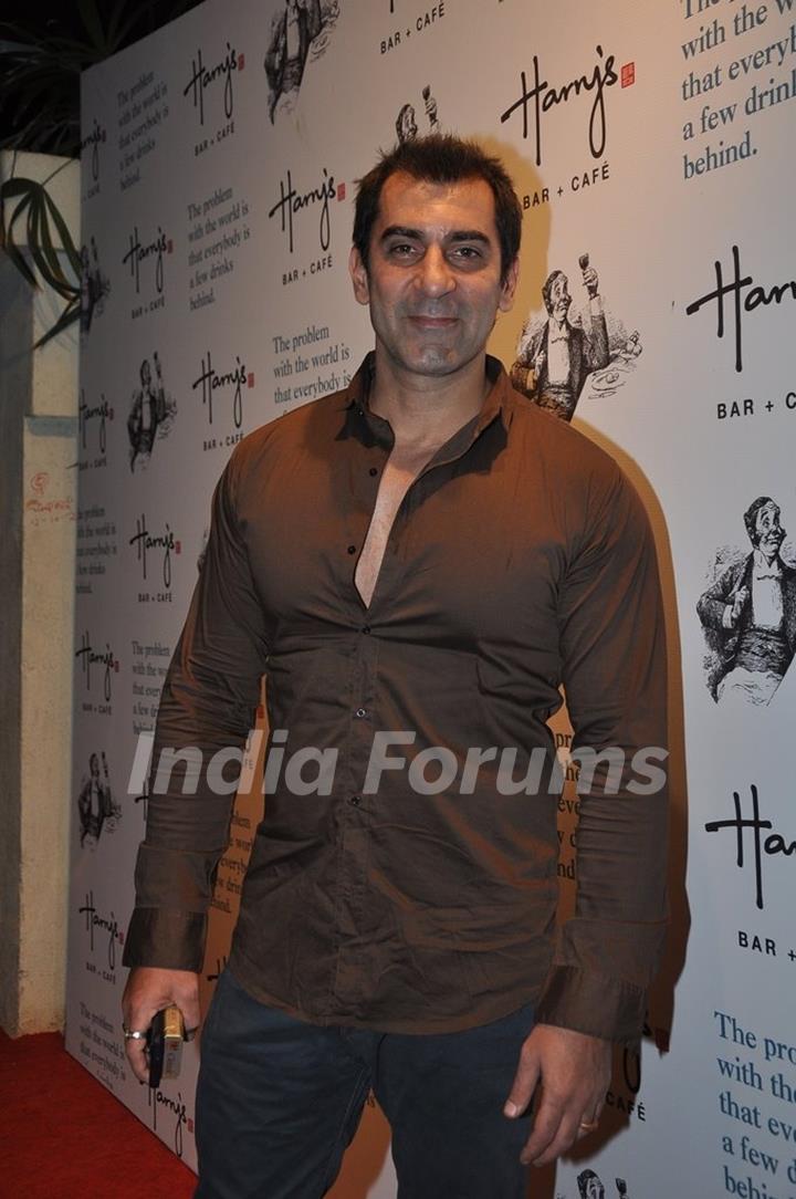 Nawab Shah at the Launch of Harry's Cafe