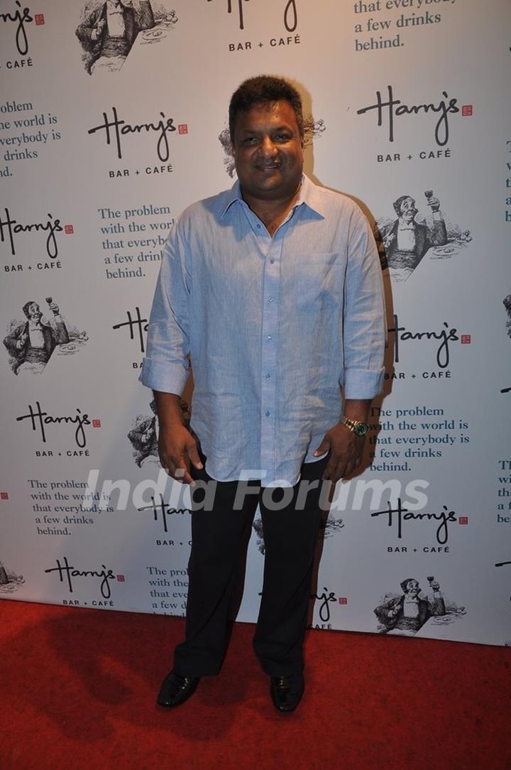 Sanjay Gupta was at the Launch of Harry's Cafe