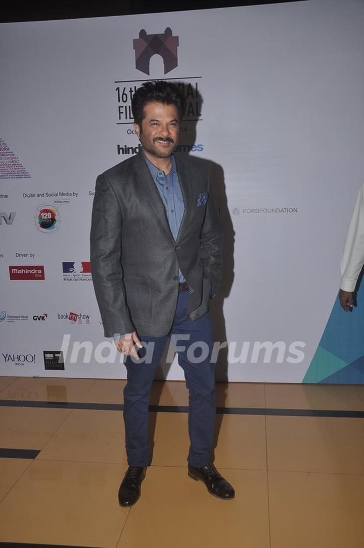 Anil Kapoor was at the 16th MAMI Film Festival Day 4