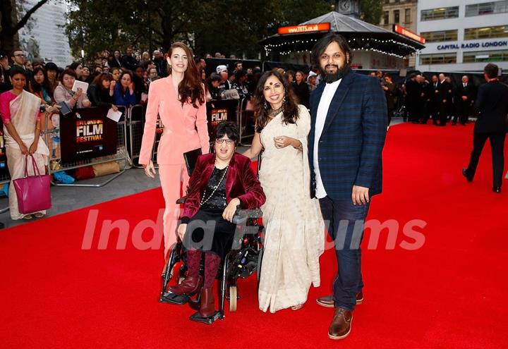 Kalki Koechlin with guests at the Premier of Margarita with a Straw at London BFI Festival