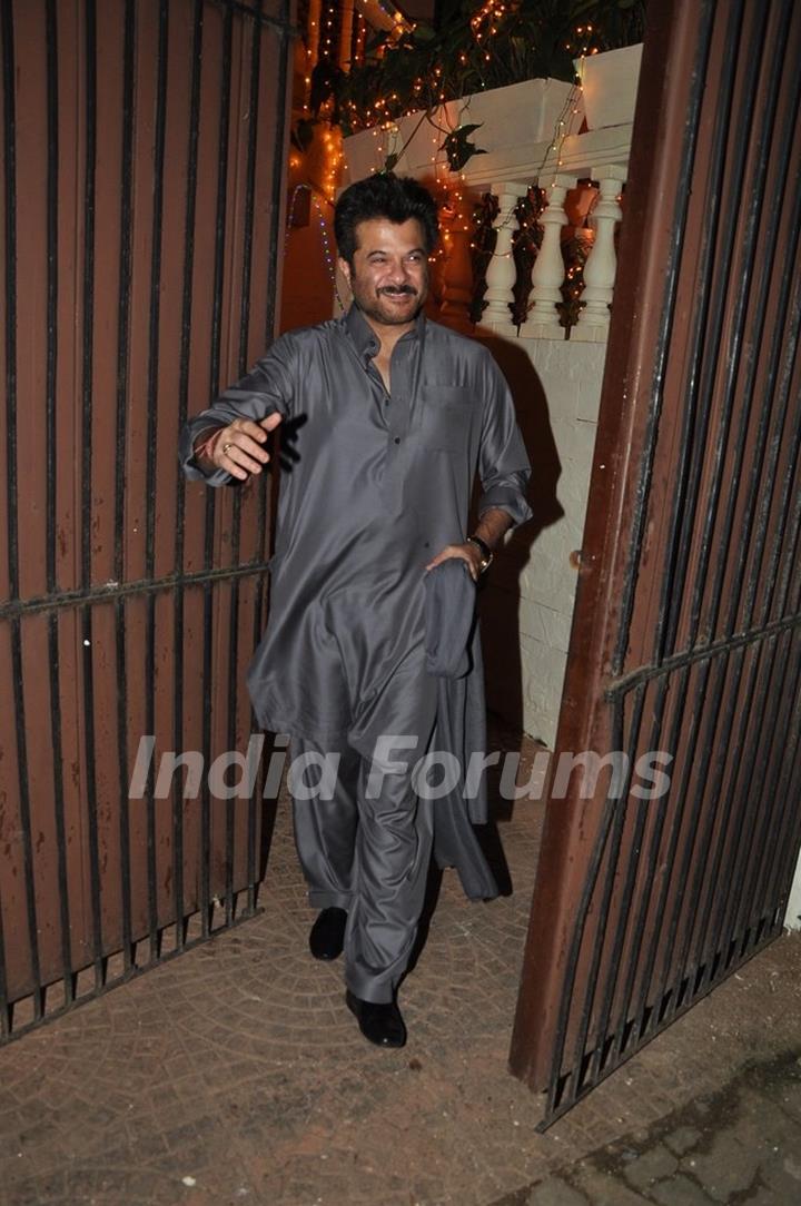 Anil Kapoor snapped at Private Diwali Bash