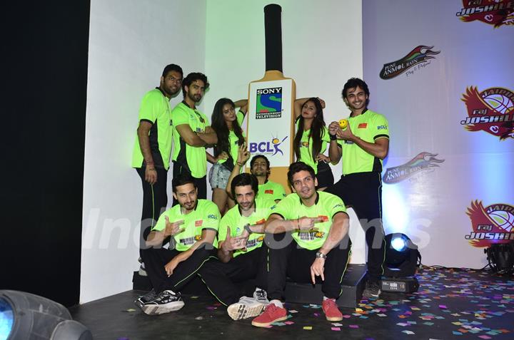 Team Mumbai Warriors at the BCL Press Conference