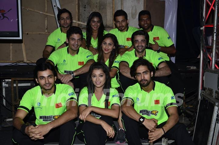 Team Mumbai Warriors at the BCL Press Conference