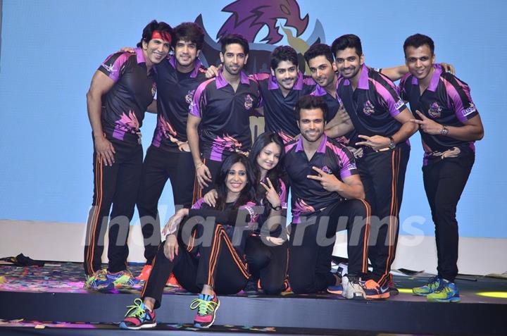 Team Delhi Dargons at the BCL Press Conference