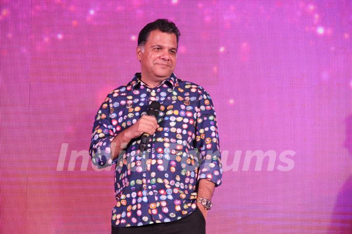 Raj Nayak addressing the audience at the Sasural Simar Ka - 1000 Episode Celebration