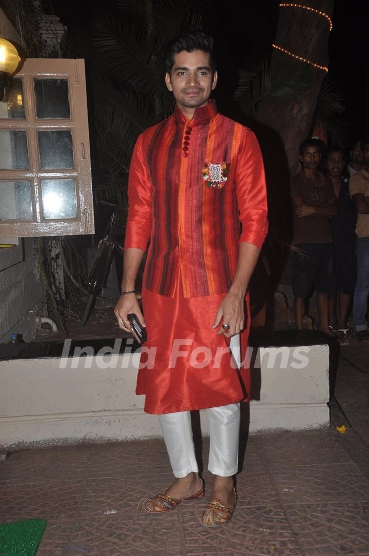 Vishal Singh was seen at Ekta Kapoor's Diwali Party