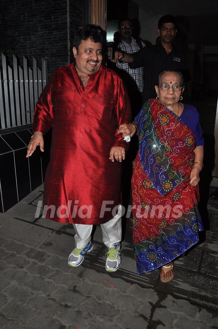 Neeraj Vora was snapped at Aamir Khan's Diwali Bash