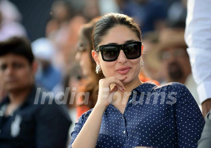 Kareena Kapoor was at the Bhopal Pataudi Polo Cup 2014